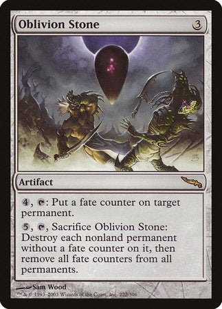 Oblivion Stone [Mirrodin] | Sanctuary Gaming