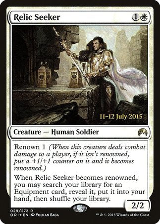 Relic Seeker [Magic Origins Promos] | Sanctuary Gaming