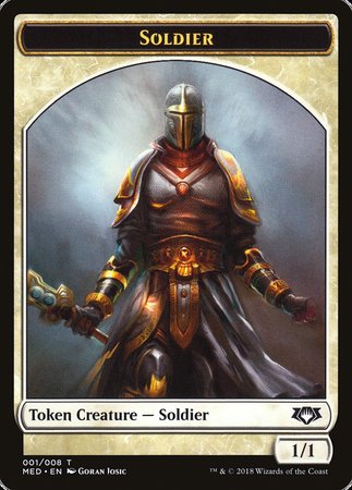 Soldier Token [Mythic Edition Tokens] | Sanctuary Gaming