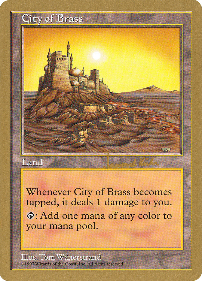 City of Brass (Janosch Kuhn) [World Championship Decks 1997] | Sanctuary Gaming