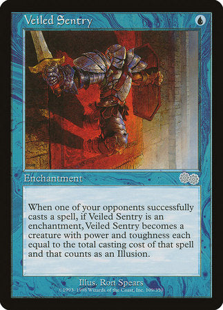 Veiled Sentry [Urza's Saga] | Sanctuary Gaming