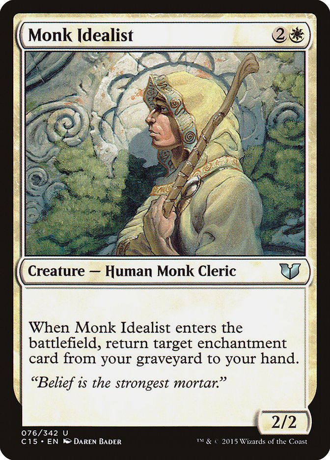 Monk Idealist [Commander 2015] | Sanctuary Gaming