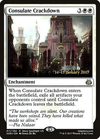 Consulate Crackdown [Aether Revolt Promos] | Sanctuary Gaming