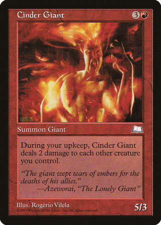Cinder Giant [Weatherlight] | Sanctuary Gaming