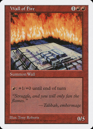 Wall of Fire [Fifth Edition] | Sanctuary Gaming