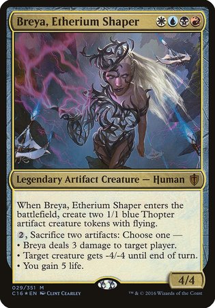Breya, Etherium Shaper (Commander 2016) [Commander 2016 Oversized] | Sanctuary Gaming