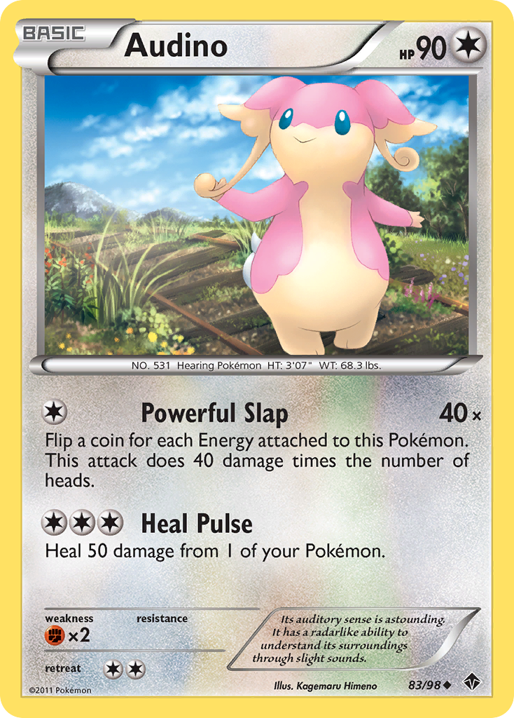 Audino (83/98) [Black & White: Emerging Powers] | Sanctuary Gaming