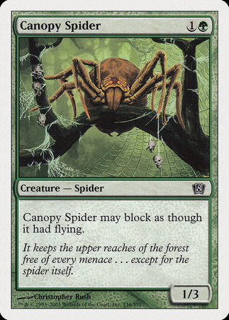 Canopy Spider [Eighth Edition] | Sanctuary Gaming