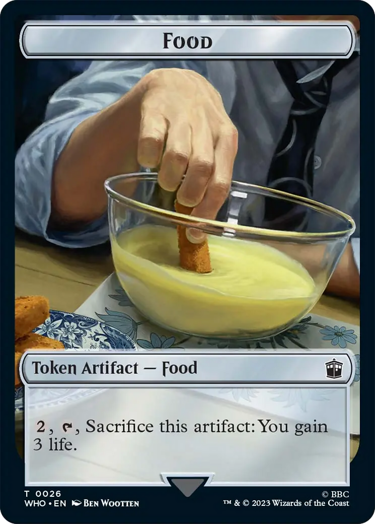 Food Token [Doctor Who Tokens] | Sanctuary Gaming