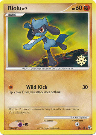 Riolu (61/130) [Countdown Calendar Promos] | Sanctuary Gaming