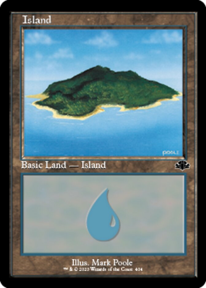 Island (404) (Retro) [Dominaria Remastered] | Sanctuary Gaming