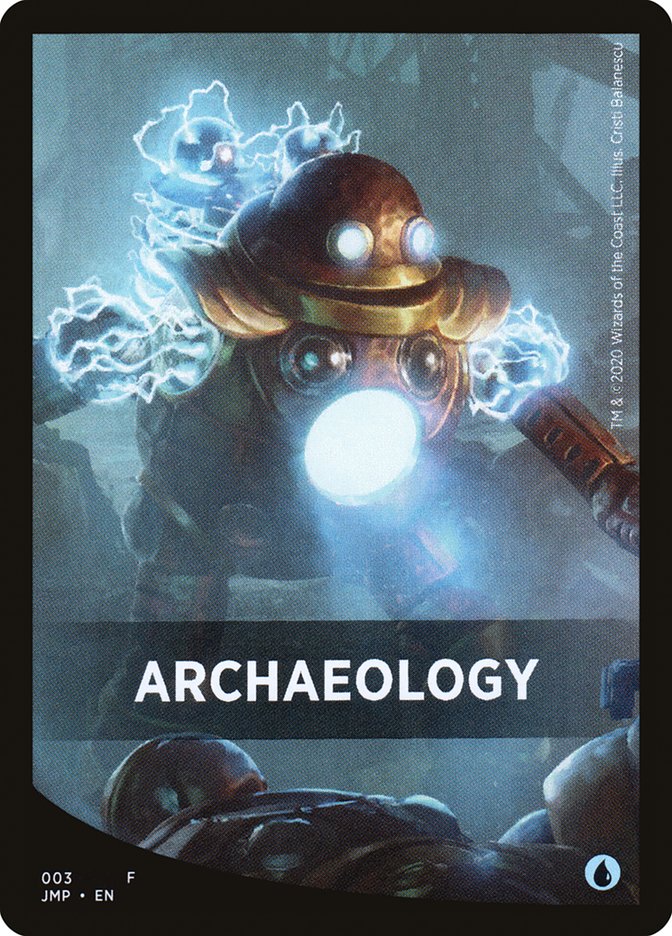 Archaeology Theme Card [Jumpstart Front Cards] | Sanctuary Gaming