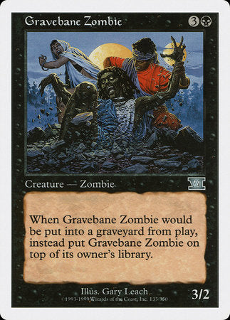 Gravebane Zombie [Classic Sixth Edition] | Sanctuary Gaming