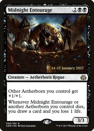 Midnight Entourage [Aether Revolt Promos] | Sanctuary Gaming