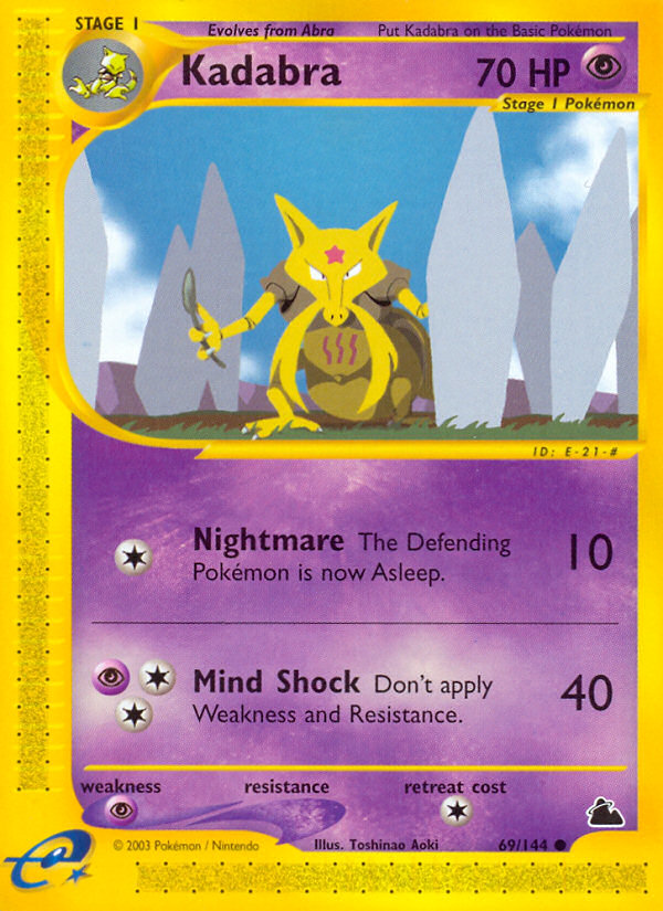 Kadabra (69/144) [Skyridge] | Sanctuary Gaming