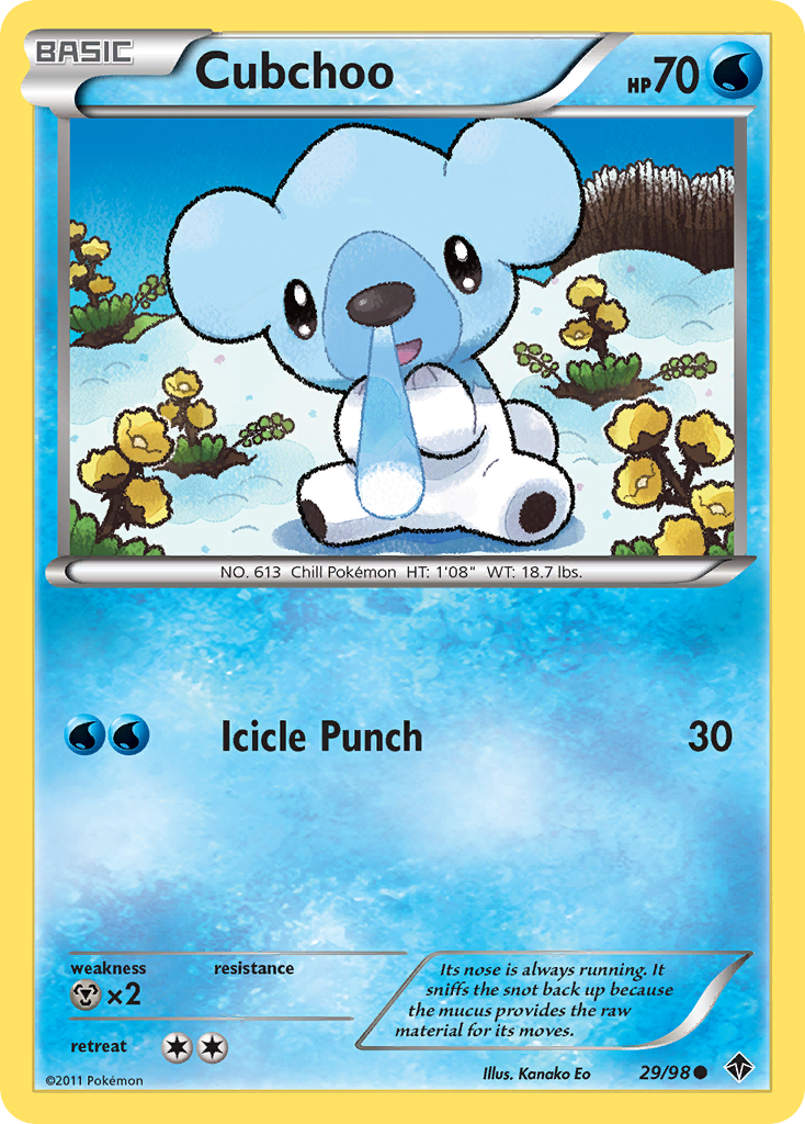 Cubchoo (29/98) [Black & White: Emerging Powers] | Sanctuary Gaming