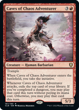 Caves of Chaos Adventurer [Commander Legends: Battle for Baldur's Gate] | Sanctuary Gaming