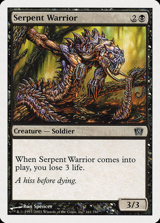 Serpent Warrior [Eighth Edition] | Sanctuary Gaming