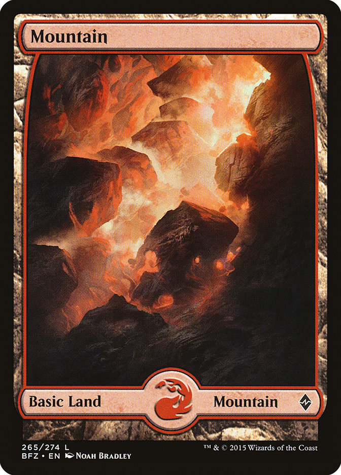 Mountain (265) [Battle for Zendikar] | Sanctuary Gaming