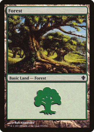 Forest (353) [Commander 2013] | Sanctuary Gaming