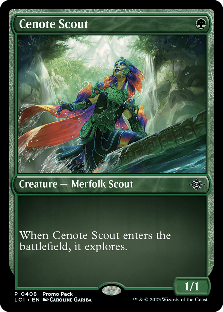 Cenote Scout [The Lost Caverns of Ixalan Promos] | Sanctuary Gaming