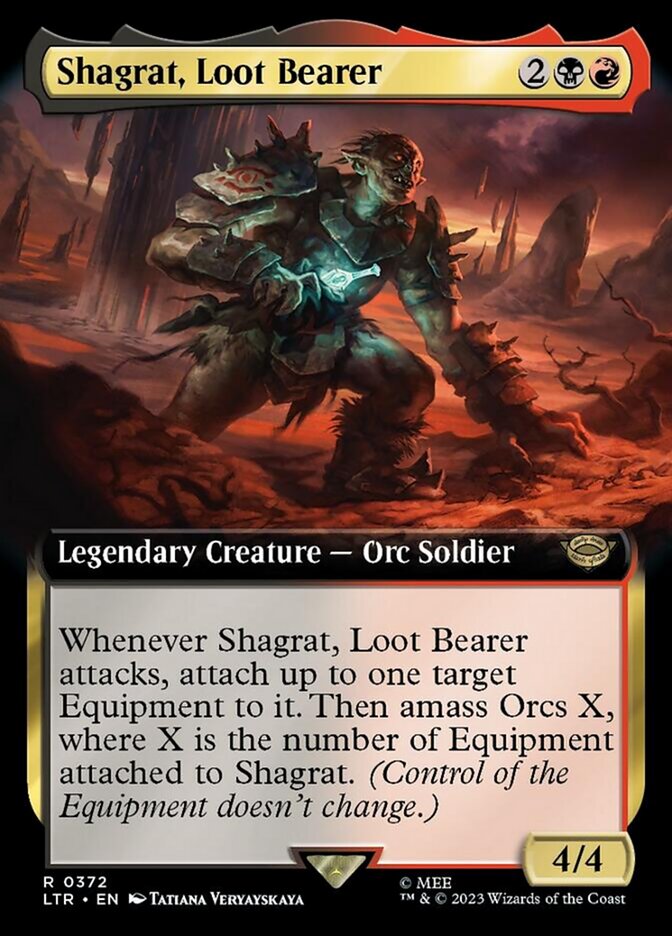 Shagrat, Loot Bearer (Extended Art) [The Lord of the Rings: Tales of Middle-Earth] | Sanctuary Gaming