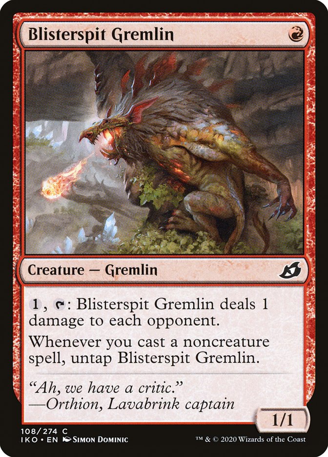 Blisterspit Gremlin [Ikoria: Lair of Behemoths] | Sanctuary Gaming