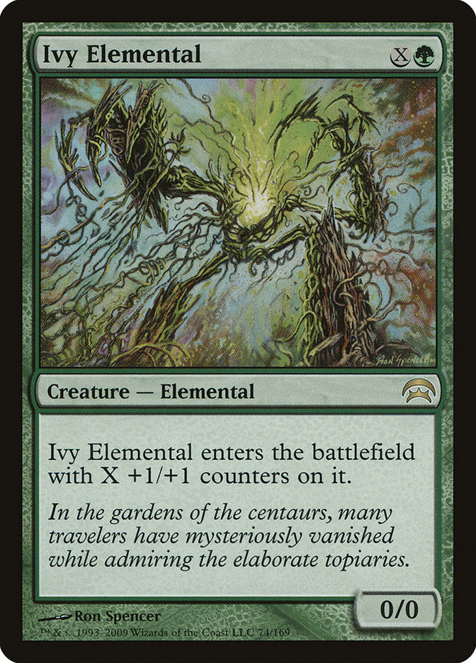 Ivy Elemental [Planechase] | Sanctuary Gaming