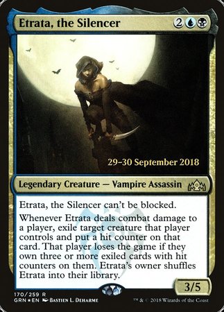 Etrata, the Silencer [Guilds of Ravnica Promos] | Sanctuary Gaming