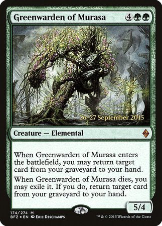 Greenwarden of Murasa [Battle for Zendikar Promos] | Sanctuary Gaming