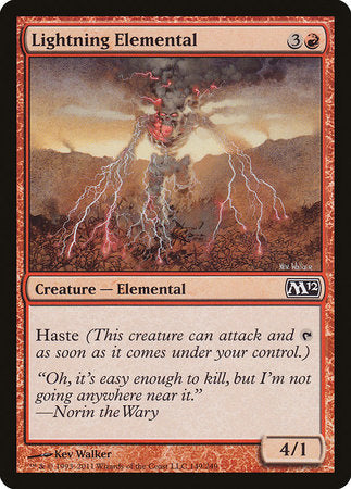 Lightning Elemental [Magic 2012] | Sanctuary Gaming