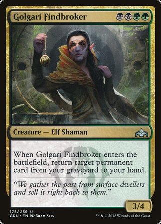 Golgari Findbroker [Guilds of Ravnica] | Sanctuary Gaming