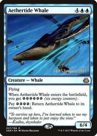 Aethertide Whale [Aether Revolt Promos] | Sanctuary Gaming