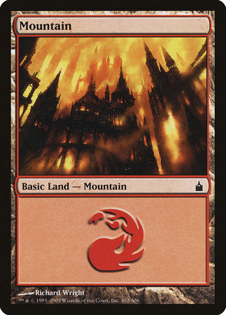 Mountain (302) [Ravnica: City of Guilds] | Sanctuary Gaming