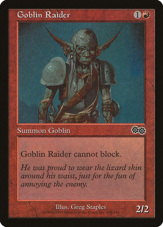 Goblin Raider [Urza's Saga] | Sanctuary Gaming