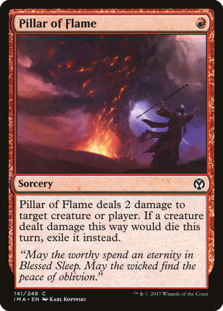 Pillar of Flame [Iconic Masters] | Sanctuary Gaming