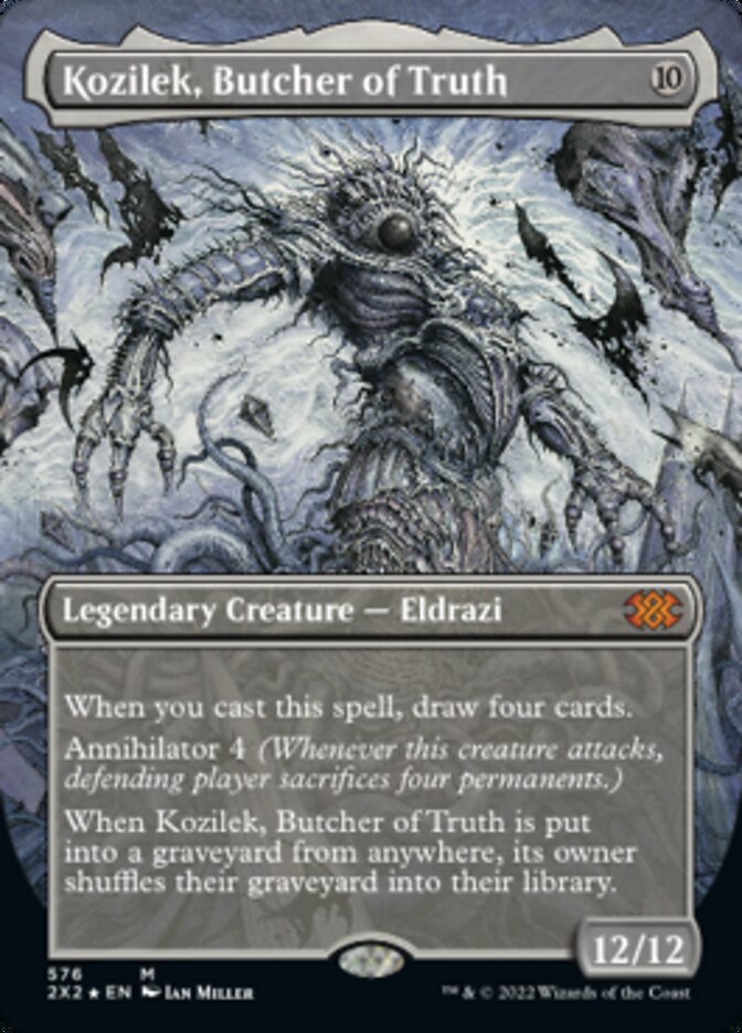Kozilek, Butcher of Truth (Textured Foil) [Double Masters 2022] | Sanctuary Gaming