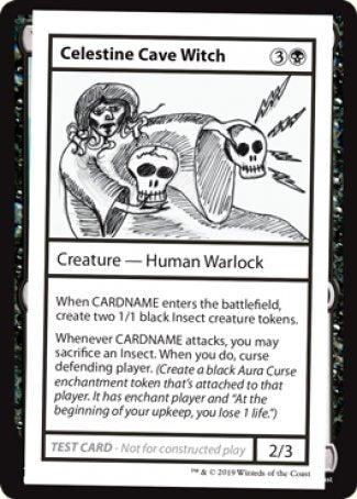 Celestine Cave Witch (2021 Edition) [Mystery Booster Playtest Cards] | Sanctuary Gaming