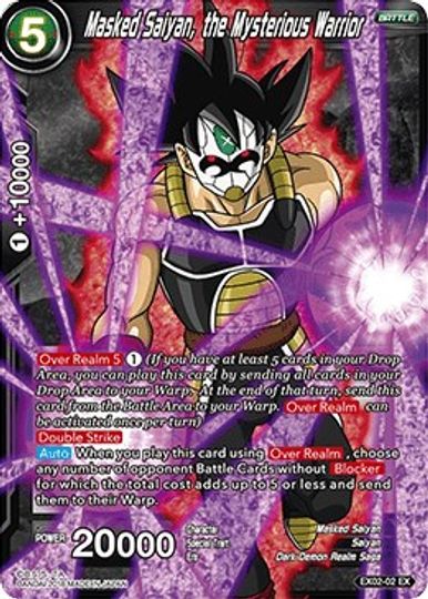 Masked Saiyan, the Mysterious Warrior (EX02-02) [Dark Demon's Villains] | Sanctuary Gaming