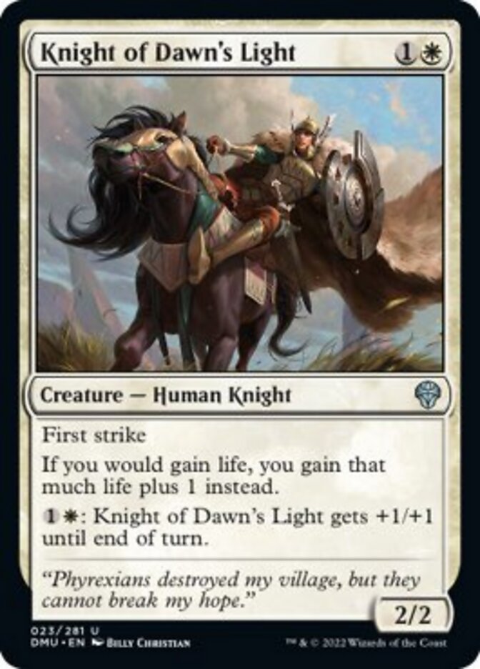 Knight of Dawn's Light [Dominaria United] | Sanctuary Gaming