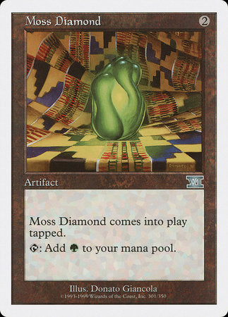 Moss Diamond [Classic Sixth Edition] | Sanctuary Gaming