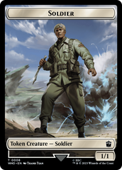 Copy // Soldier Double-Sided Token [Doctor Who Tokens] | Sanctuary Gaming