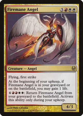 Firemane Angel [Duel Decks: Ajani vs. Nicol Bolas] | Sanctuary Gaming