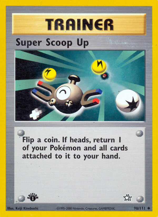 Super Scoop Up (98/111) [Neo Genesis 1st Edition] | Sanctuary Gaming