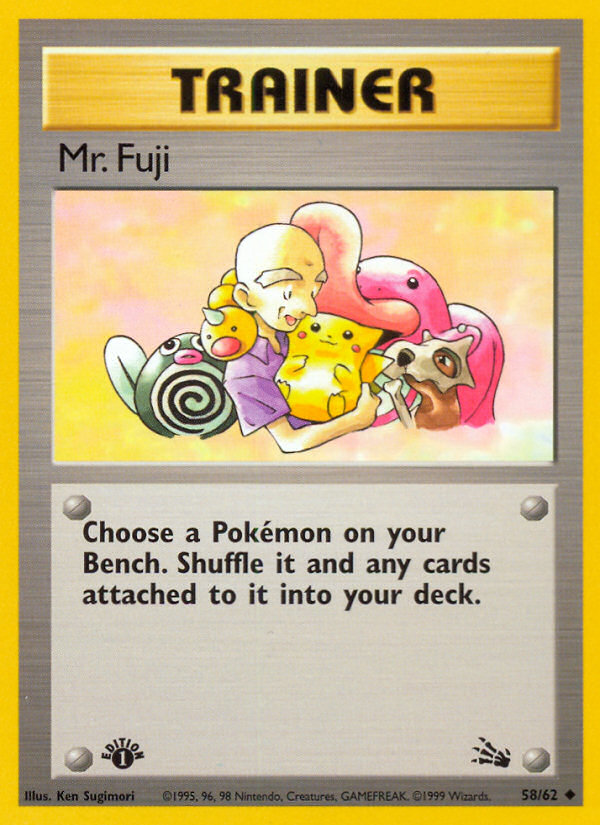 Mr. Fuji (58/62) [Fossil 1st Edition] | Sanctuary Gaming