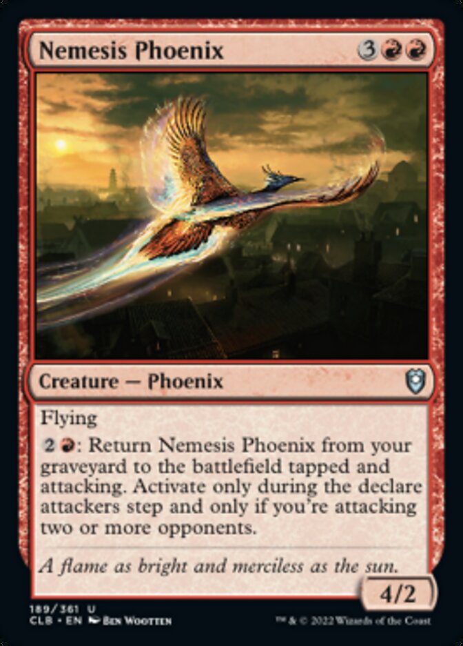 Nemesis Phoenix [Commander Legends: Battle for Baldur's Gate] | Sanctuary Gaming
