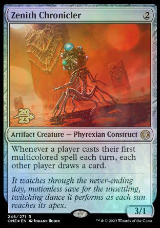 Zenith Chronicler [Phyrexia: All Will Be One Prerelease Promos] | Sanctuary Gaming