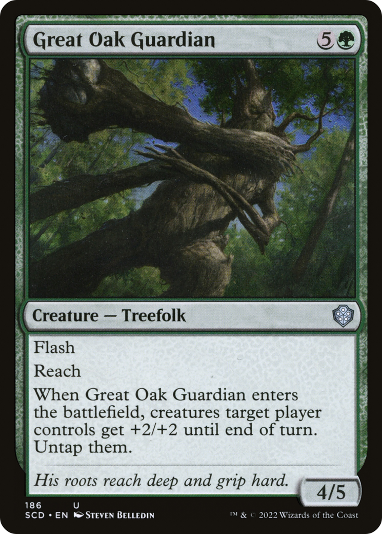 Great Oak Guardian [Starter Commander Decks] | Sanctuary Gaming