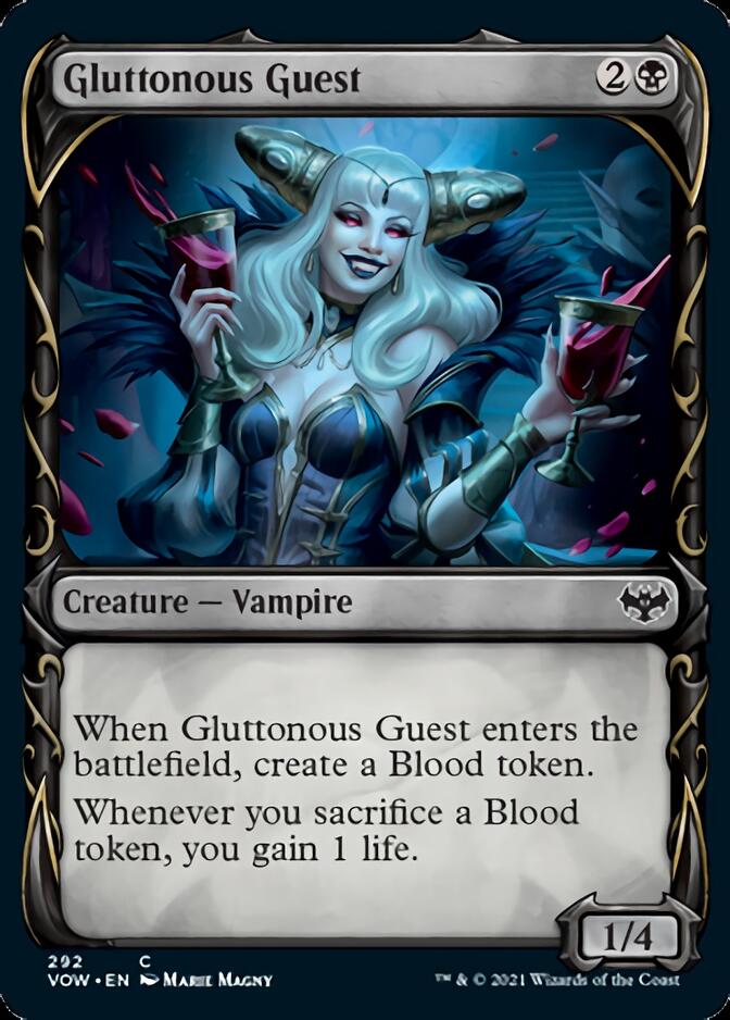 Gluttonous Guest (Showcase Fang Frame) [Innistrad: Crimson Vow] | Sanctuary Gaming