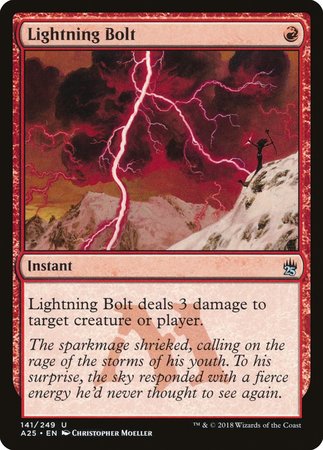 Lightning Bolt [Masters 25] | Sanctuary Gaming